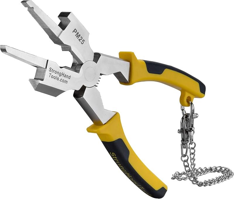 Deluxe+ Mig Welding Pliers, Slag Hammer, Flat Face Hammer, Scraper, Fine/Coarse Files, Side Pull V-Notch, Ergonomic