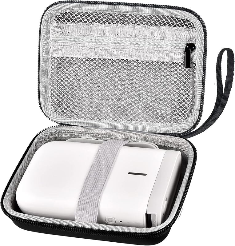 ALKOO Case Compatible with NIIMBOT D11 Label Maker Printer, Storage Bag for Phomemo D30 for Canon for Ivy 1/2 for HP