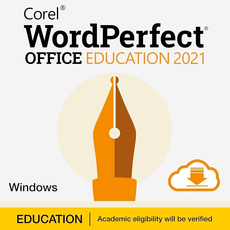 Corel WordPerfect Office Education 2021 — Programs like Microsoft Word, Google for programs like microsoft word