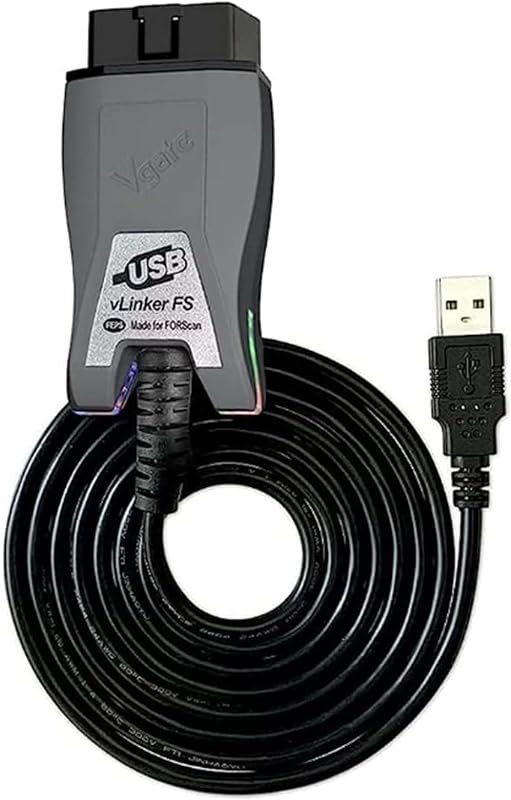 Vgate vLinker FS OBD2 USB Adapter for FORS-can HS/MS-CAN Auto Switch — obd2 bluetooth for obd2 bluetooth