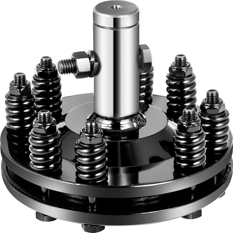 VEVOR Slip Clutch, 1 3/8" PTO Slip Clutch, Smooth Round Ends PTO Friction Clutch, Carburized Steel Tractor Slip