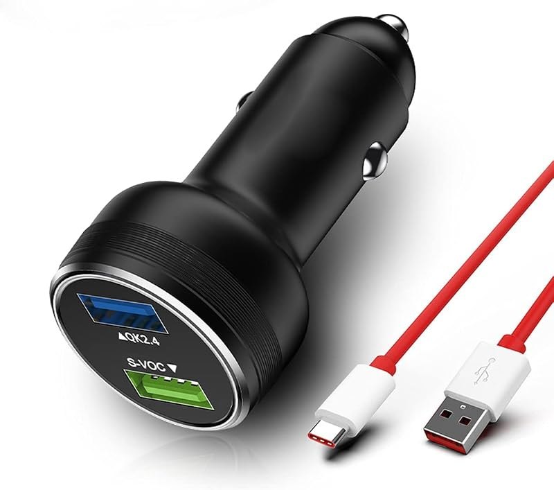 100W 80W 65W Car Charger Compatible for Oneplus Phones Fast Charging — car charger for oneplus charger