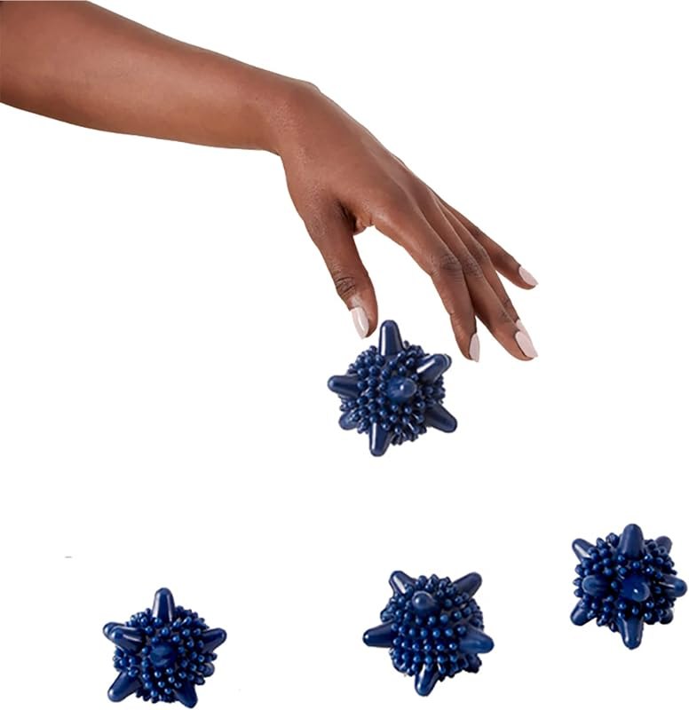 Esembly Agitators Silicone Laundry Balls, 4-Pack — Stain, wool wash, and dryer bits. he for stain wool wash dryer