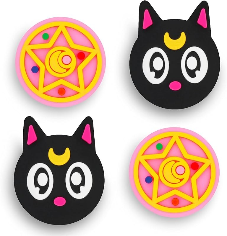 Cute Thumb Grip Caps for Nintendo Switch/Lite/OLED, Kawaii Joystick Cover — best nintendo Switch Pro controller for