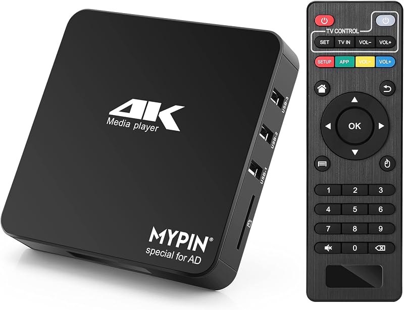 4K@60hz MP4 Media Player Support Advertising Subtitles/Timing, Networkable — Media players like VLC, image editor for