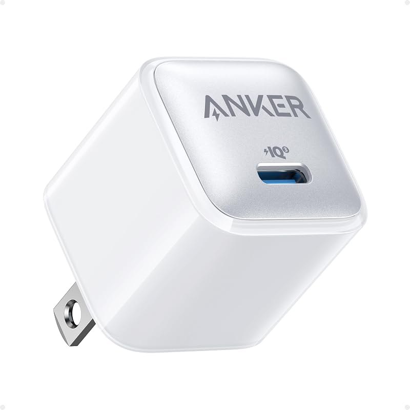 Anker USB C Charger Block 20W (Nano Pro), PIQ 3.0 Compact Fast Charger for iPhone 17/16/15/14/13 Series, Galaxy, Pixel
