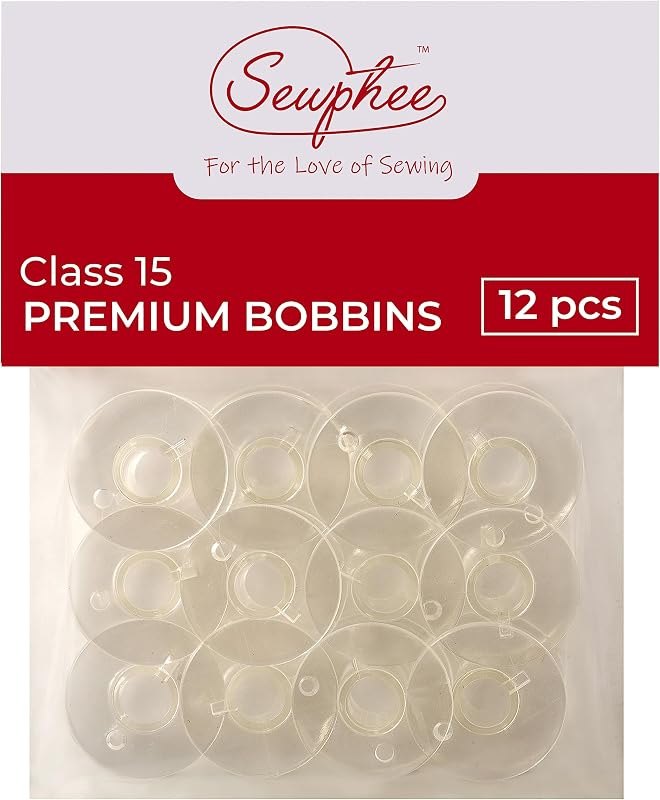 12pcs Premium Class 15 Bobbins — best sewing bobbins for sewing bobbins