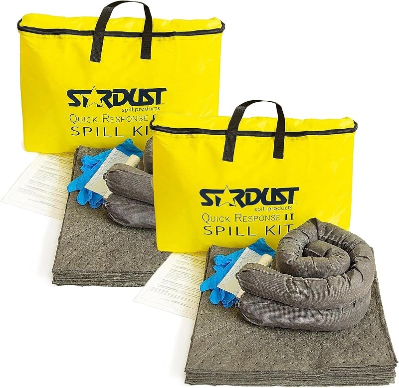 Stardust Spill Products Universal Spill Kit, OSHA Compliant, 2-Pack — Chemicals and home supplies that ear for