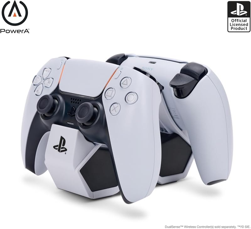 PowerA Twin Charging Station for DualSense Wireless Controllers (EU) — controller charging dock for controller