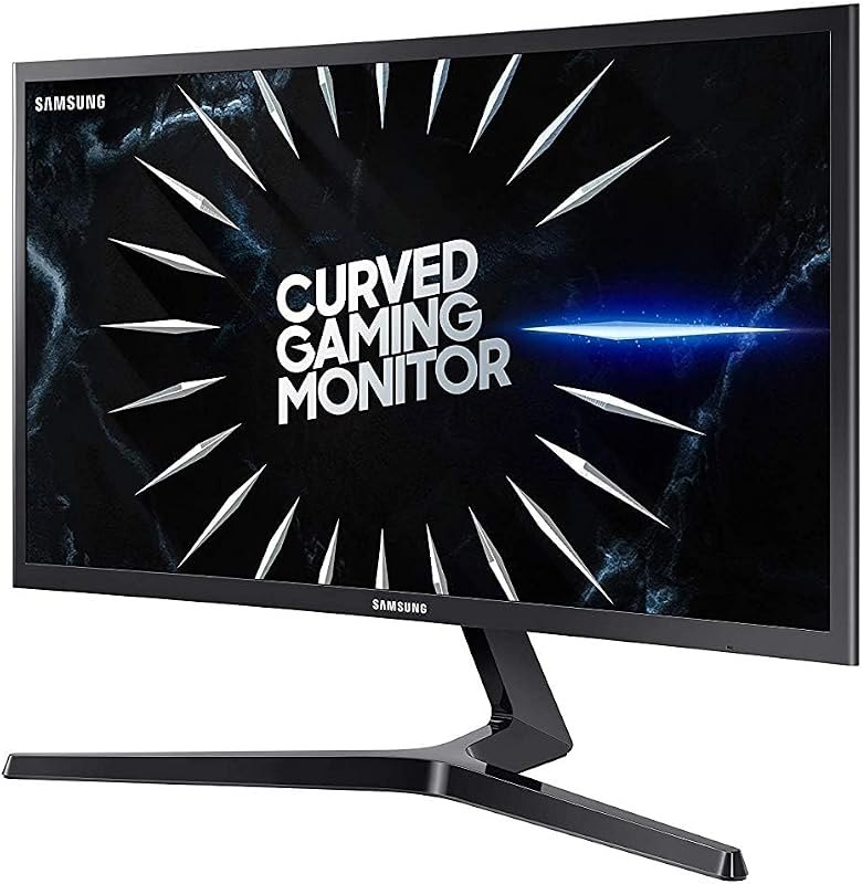 SAMSUNG 24" FHD 1080p CRG5 Curved Gaming Monitor, 144Hz, 4ms, Exclusive Gamer Settings, AMD Radeon FreeSync, Eye Saver