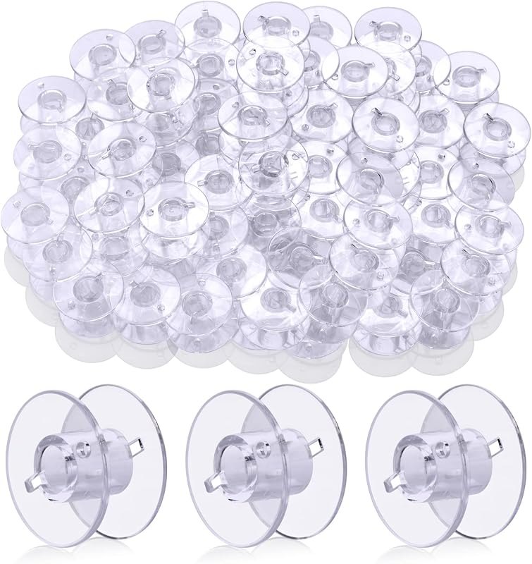 50 pcs Bobbins for Sewing Machine- Eoehro, Sa156 Bobbin, 15j bobbins, Bobbins Class 15, Sewing Machine Bobbins,Sewing
