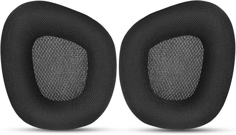 Replacement Ear Pads Cushions for Corsair Void & Corsair Void PRO RGB Wired/Wireless Gaming Headsets with Black Mesh