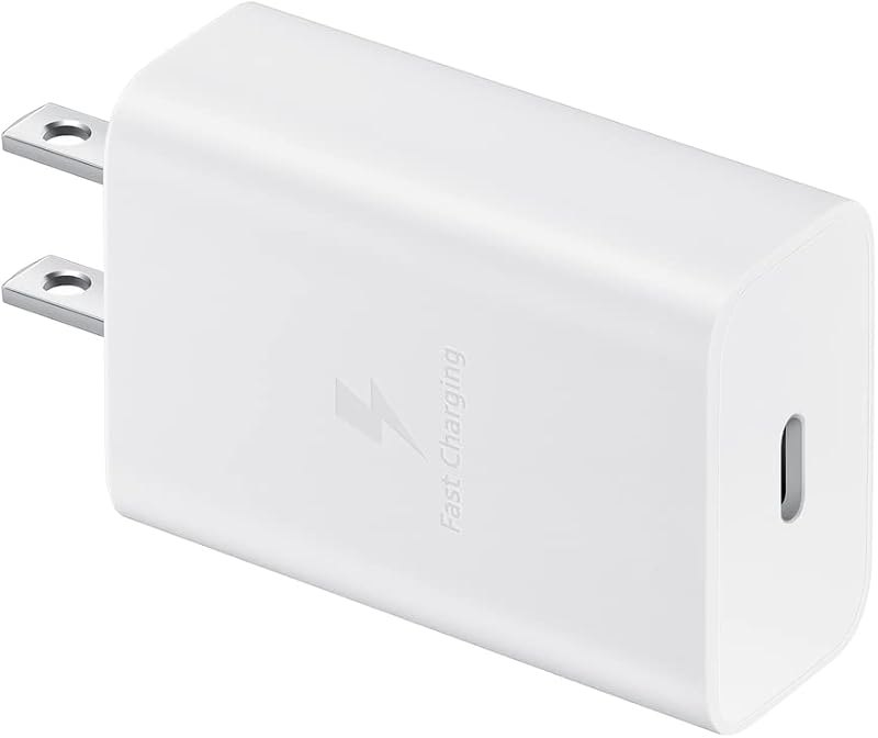 Samsung 15W Wall Charger Type C Only (Cable not Included), White — white power adapter amazon for white power adapter