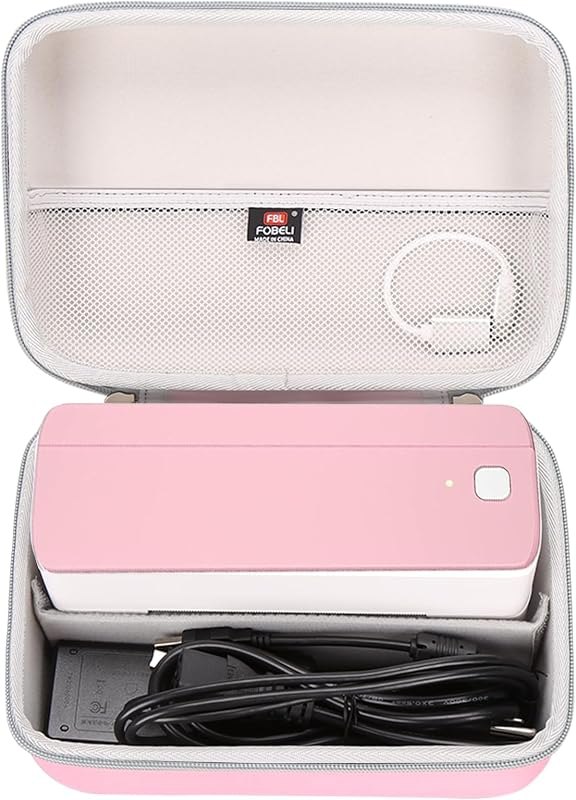FBLFOBELI Hard Case for POLONO/for Phomemo/for SVANTTO/for YOTON/for Rollo/for Nelko/for Omezizy Bluetooth Thermal