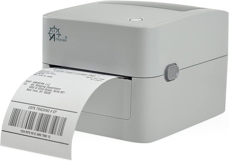 Arkscan 2054K-USB Upgraded 2054A Shipping Label Printer for Windows Mac Chromebook, Support Amazon Paypal Etsy Shopify