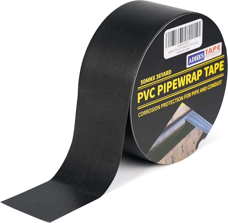 ADHES Corrosion Protection Pipe Tape, 2 Inch X 36 Yds(108FT) 6.0Mil — Leak tape, supply lines, and the 2 a for leak