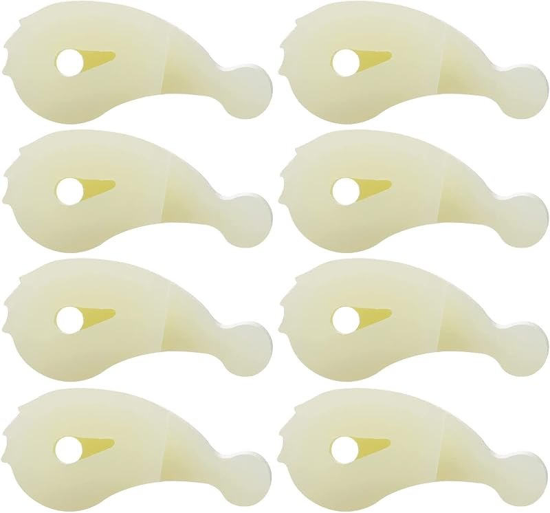 80040 Washer Agitator Dogs (Pack 8) - Compatible with Whirlpool & Kenmore Washers — Stain, wool wash, and dryer bits