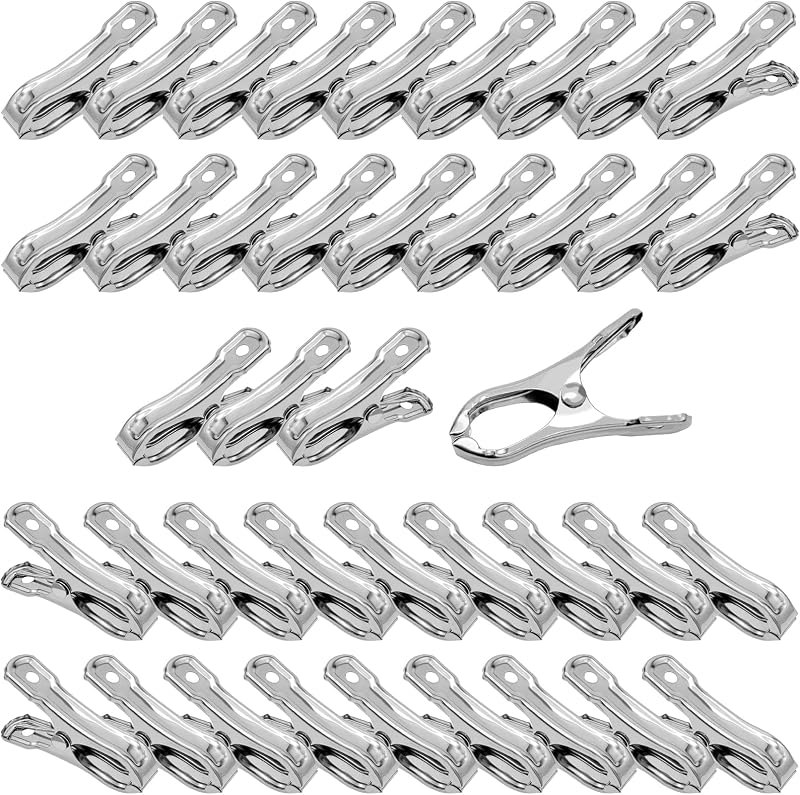 40PCS Greenhouse Clips-Garden Clips-Greenhouse Clamps Film Row Cover Netting Tunnel Hoop Clip Frame Shading Net Rod