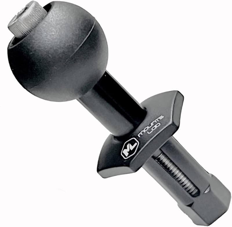 motomount Ninja- Kawasaki Ninja Motorcycle for 12mm Hexagon Hole Mount/Fork stem Base with 1inch(25mm) TPU Ball-