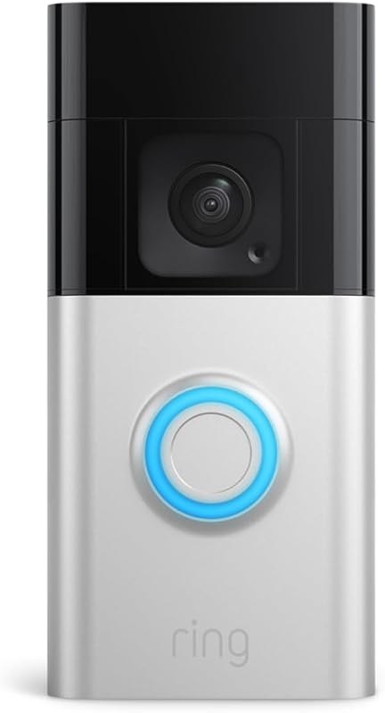 Ring Battery Doorbell Plus, Home or business security, Head-to-Toe HD+ Video, motion detection & alerts, and Two-Way