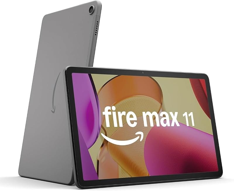 Fire Max 11 tablet (newest model) vivid 11” display, all-in-one for streaming, reading, and gaming, 14-hour battery