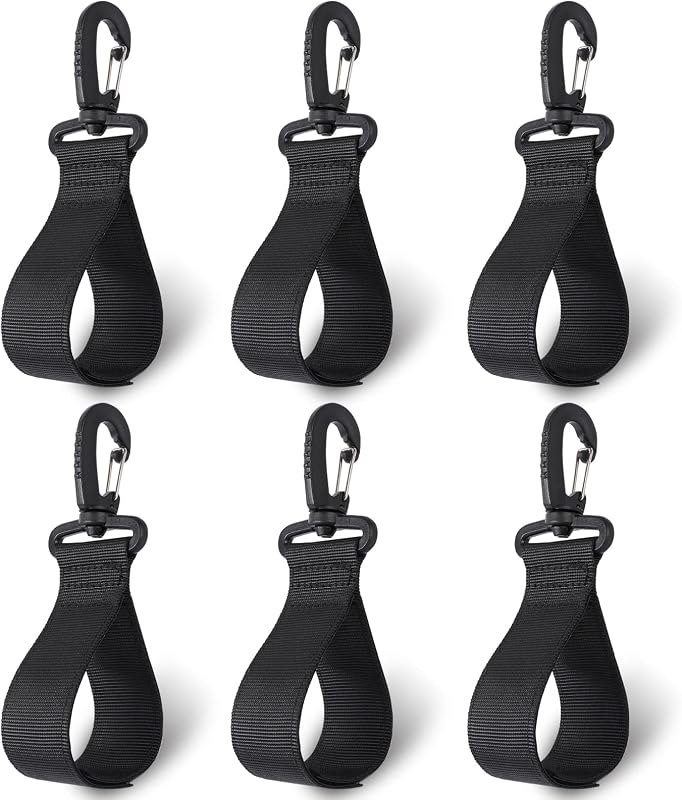 Jevrench 6-Pack Adjustable Kayak Paddle Holders, Paddle Board Accessories — best kayak paddle leashes for kayak paddle