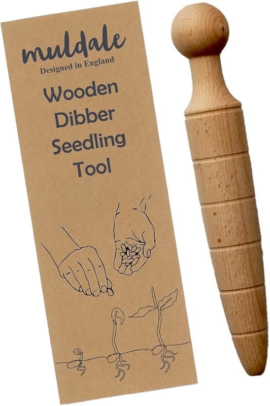 Garden Dibber Seed Planter Tool — garden dibber for bulb planter tool
