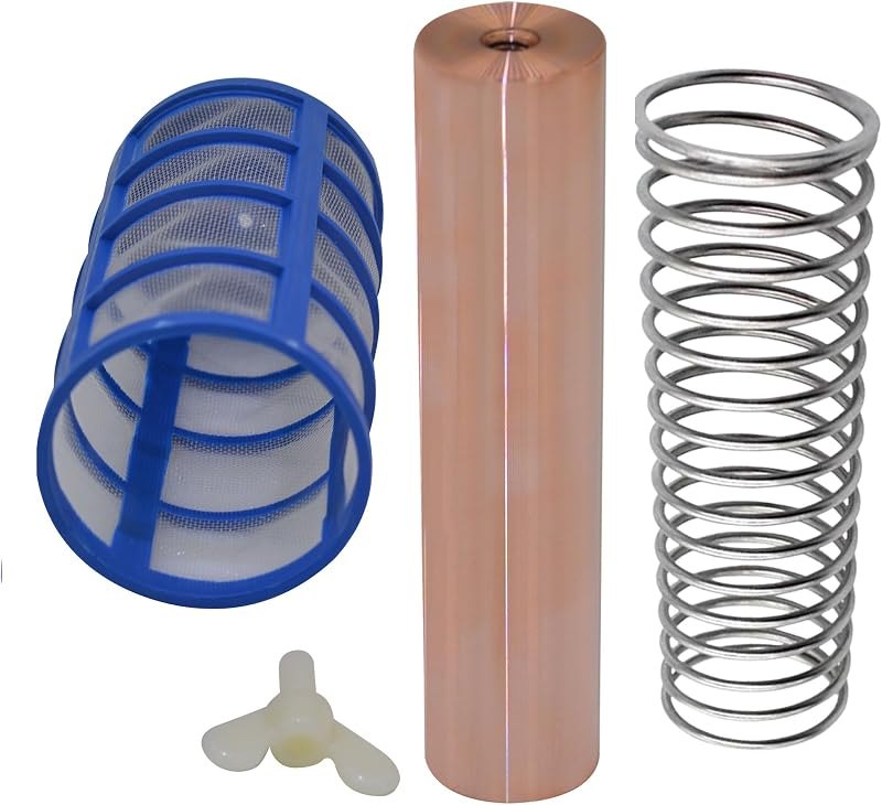 Original 0.97'' Diameter Copper Anode Replacement, Much Bigger Than 0.71'' Thicknest Copper Replacement, 4.32 x 0.97