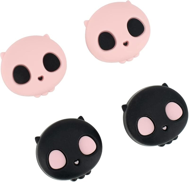 GeekShare Cute Xbox One Controller Thumb Grips, Soft Silicone Thumbsticks Cover Caps Set Compatible with Xbox One
