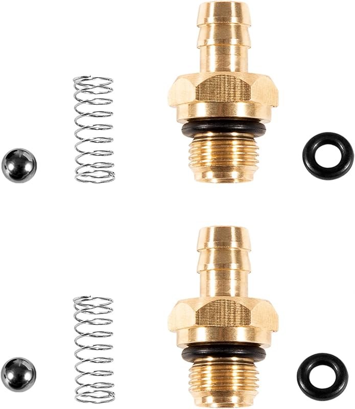 2PCS Pressure Washer Chemical Soap Injector Replacement Kit for 203640GS 190593GS 190635GS — pressure soap injector