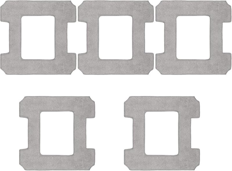 5Pcs Mop Cloths Pad for Ecovacs WINBOT W1 W1 Pro W2 / W2 Omni Window Cleaner Robot Cleaning Rag Replacement