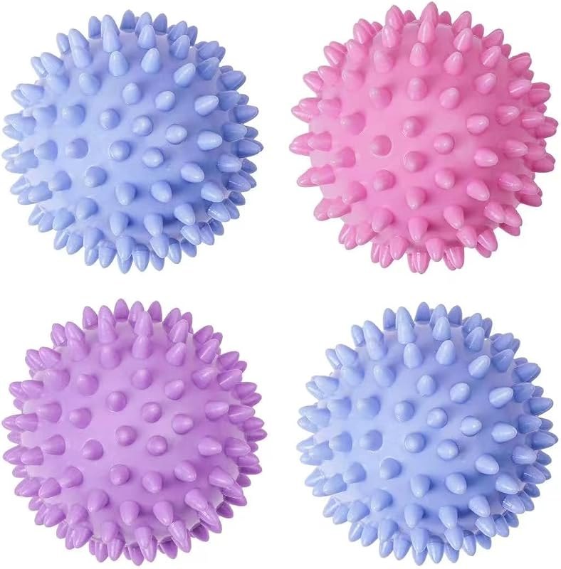 Reusable Laundry Dryer Balls - Eco Friendly Fabric Softener Alternatives Soften and Fluff Laundry Wrinkle Release(Set