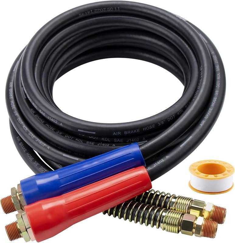 15 FT Air Line Hose Assembly Set for Trailer Truck Tractors Parts — Air Hoses for air hoses