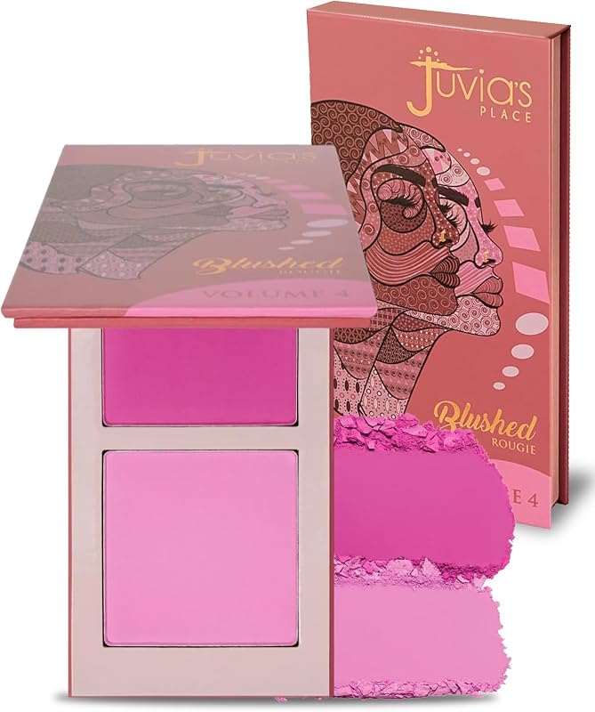 Juvia's Place Duo Blush Volume 4 - Matte Powder Blush for Cheeks Makeup — makeup cream blush for makeup cream blush