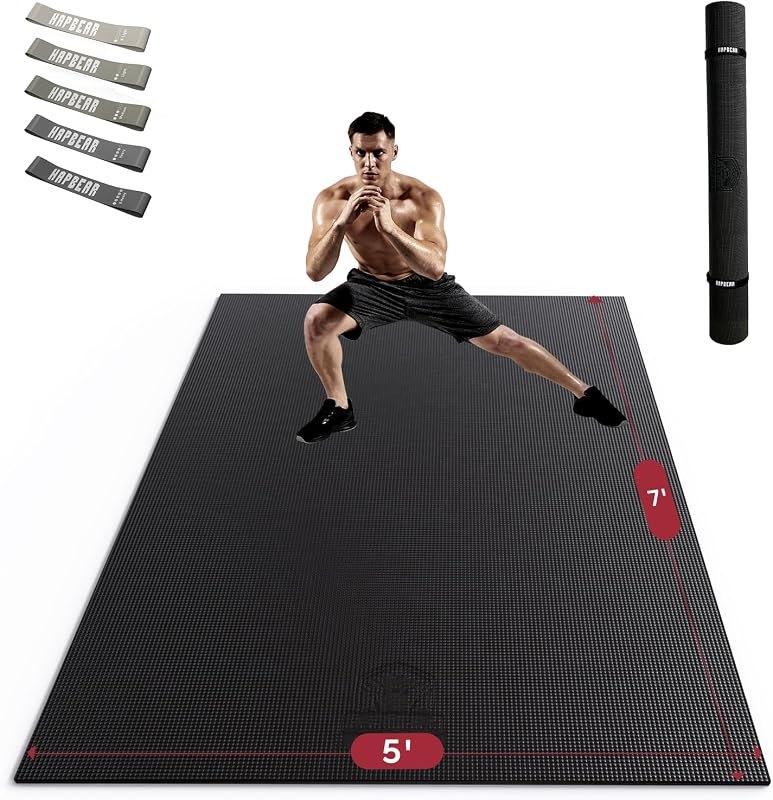 4.6 out of 5 stars — Mats, bands, and home workout gear w for mats bands home workout