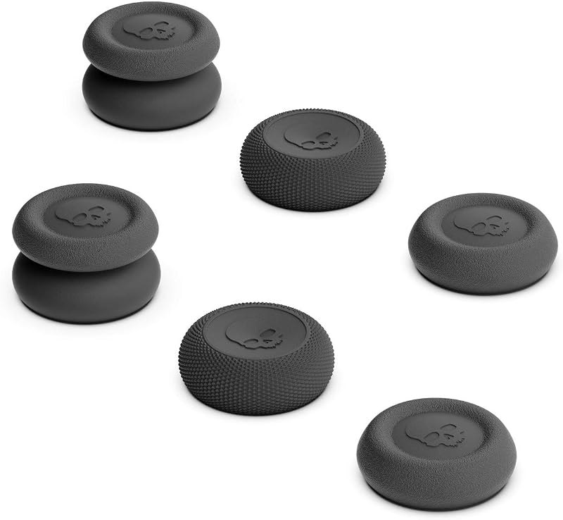 Skull & Co. Skin, CQC and FPS Thumb Grips Joystick Cap Analog Stick Cover for Steam Deck/OLED and ROG Ally, Ally X-