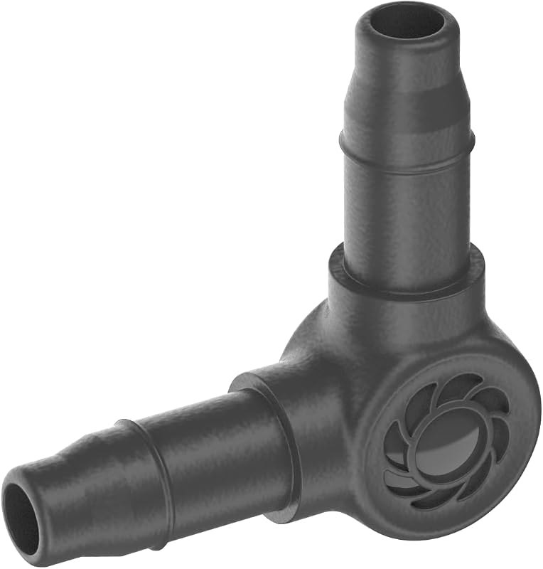 Gardena Micro-Drip-System L-Piece 4.6 mm (3/16 inch): Change Direction of Supply Pipes and Irrigation Lines by 90
