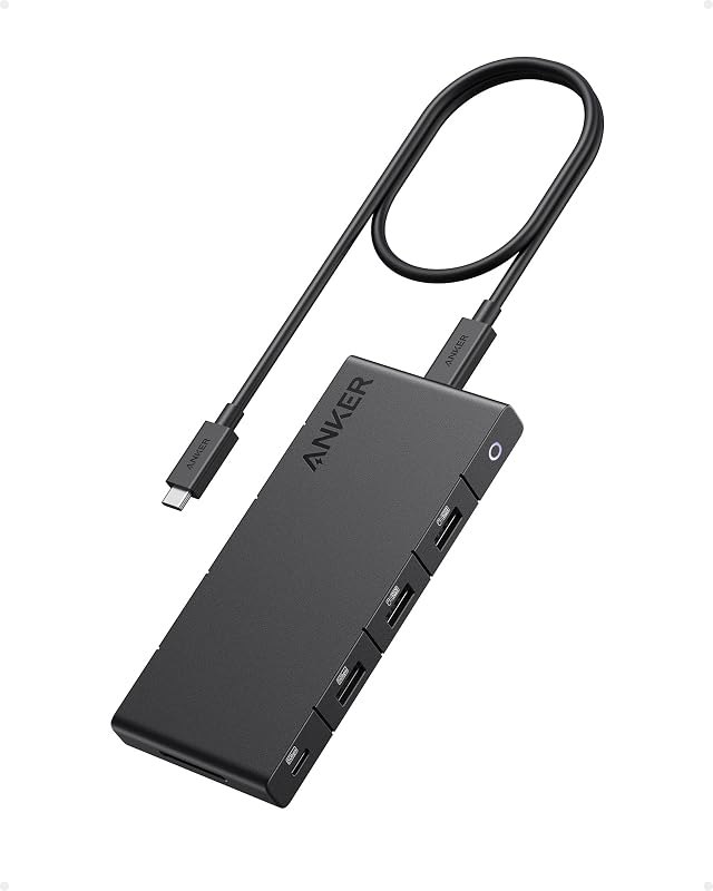Anker USB-C Hub, 10-in-1 USB Hub, Dual Display with Dual 4K HDMI Ports — Hubs, docks, SSDs, webcams, keyboard for hubs
