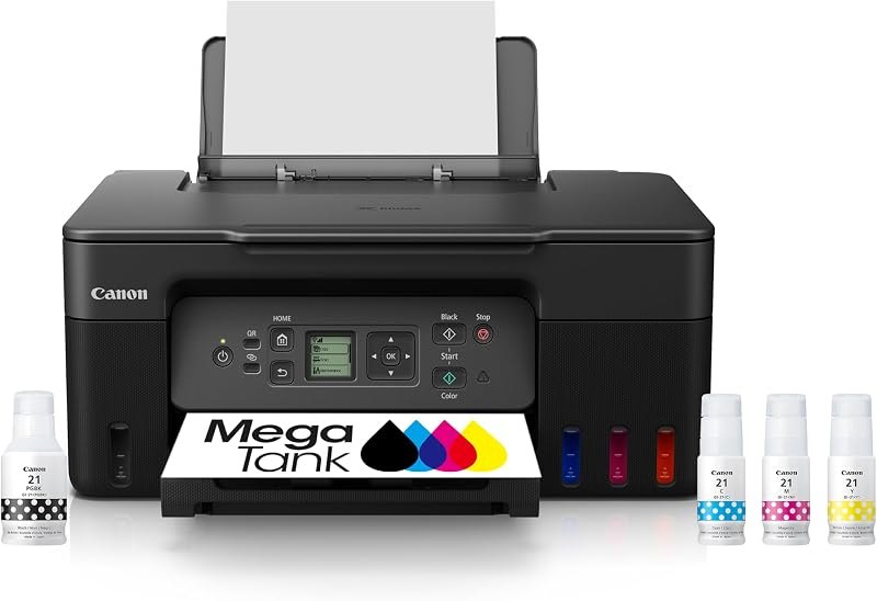 Canon MegaTank G3270 All-in-One Wireless Color Printer — Printers that skip ink subscriptions for printers skip ink
