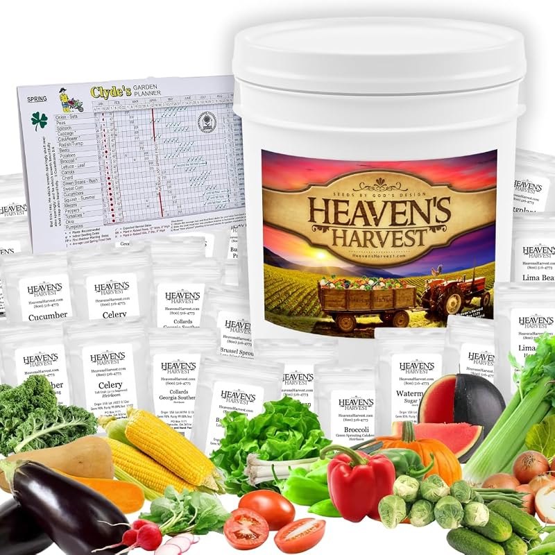 Heaven’s Harvest - 10 Year Survival Or Homestead Garden — Best Products for your homestead and for products your
