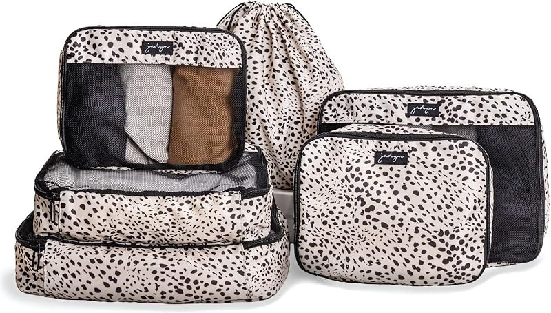 Jadyn Packing Cubes for Travel, 6-Piece Large Packing Cube Organizer Set for Suitcase, Duffel Bag, Luggage, Multiple