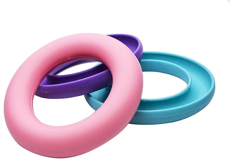 YXQ 3Pcs Bobbin Holder,Silicone Rubber Bobbin Organizers Ring Saver for Sewing Machine (3 Colors) — bobbin ring for