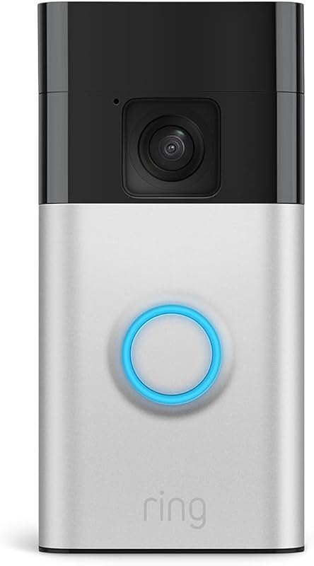 Ring Battery Doorbell, Home or business security with Head-to-Toe video, Live View with Two-Way Talk, and Motion