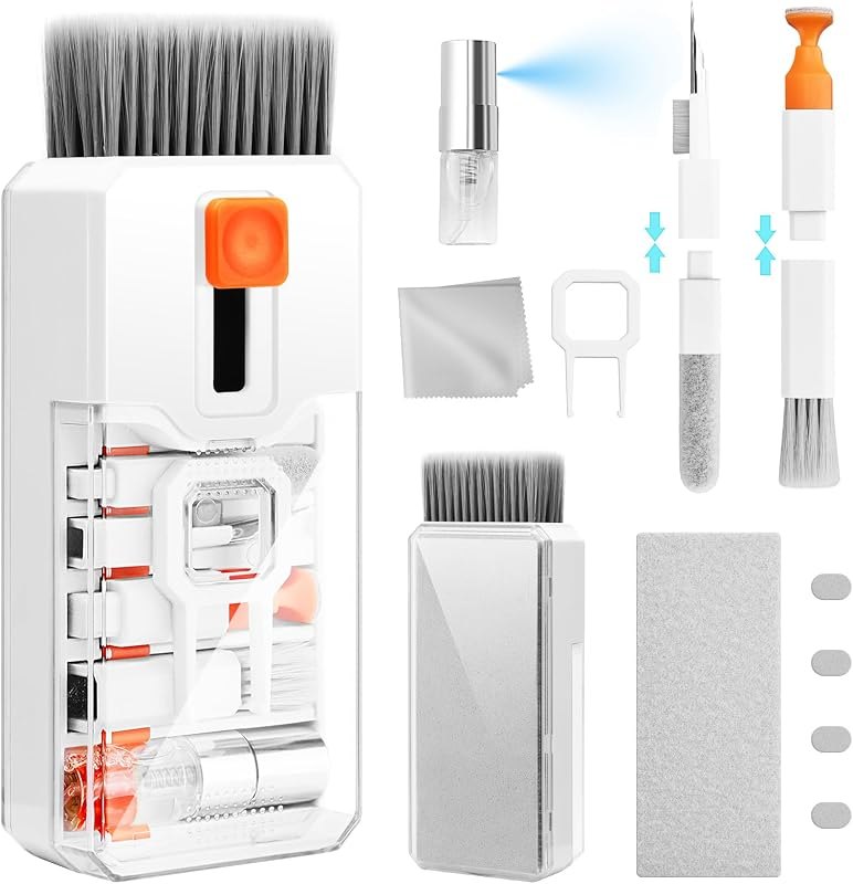 Ordilend Keyboard Cleaner & Laptop Cleaning Kit, All-in-1 for Computer PC — Hubs, docks, SSDs, webcams, keyboard for
