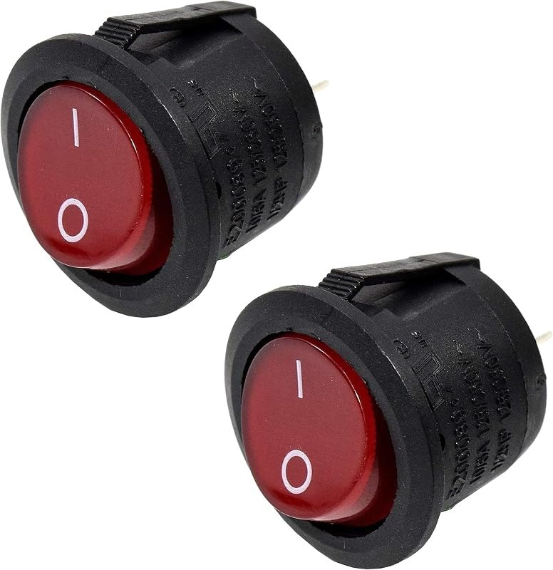 HQRP 2-Pack On Off Power Switch Compatible with Hoover Windtunnel UH70815 UH70819 UH70821 UH70829 UH70832 UH70839