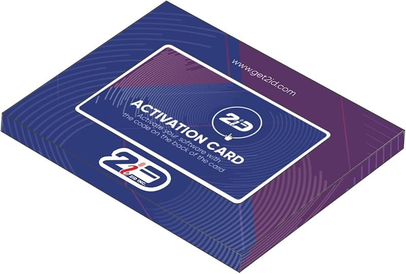 2ID Card Software Beginner Edition — Various types of software replacemen for various types software