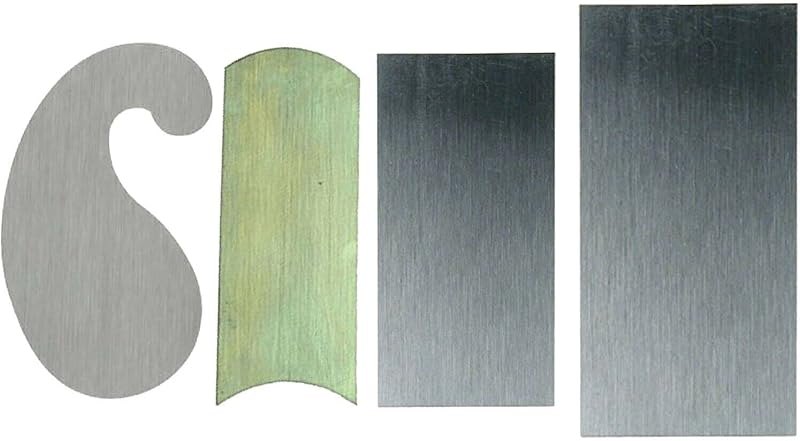 Curved Cabinet Scraper Cards Cabinet Scraper for Woodworking, Card Scraper Tool for Precision and Fine Finishes -