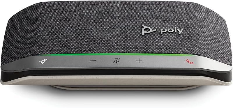 Poly Sync 20 USB-C Personal Portable Smart Speakerphone (Plantronics) — Teams speakerphone for teams speakerphones