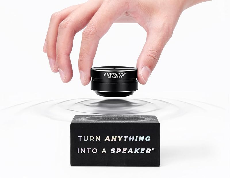 Anything Speaker - Portable Mini Bluetooth - Turn Anything Into A Speaker! Wireless Bone Conduction Induction