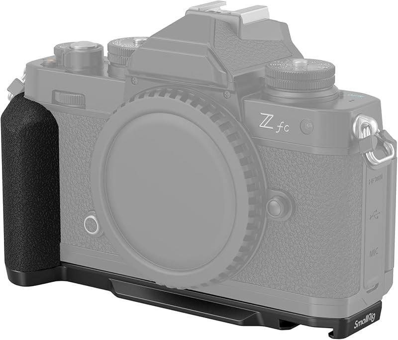 SmallRig Z fc Handgrip L-Shape Grip Holder for Nikon Z fc Camera, Retro-Style Side Handle with 1/4"-20 Threaded Hole